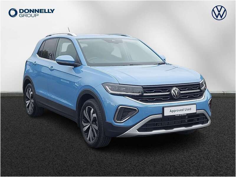 Used VW T-Cross Style 115 HP (84 kW) 2024 Blue SUV