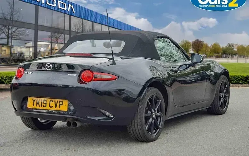 Used Mazda MX5 184 HP (135 kW) 2019 Black Cabriolet