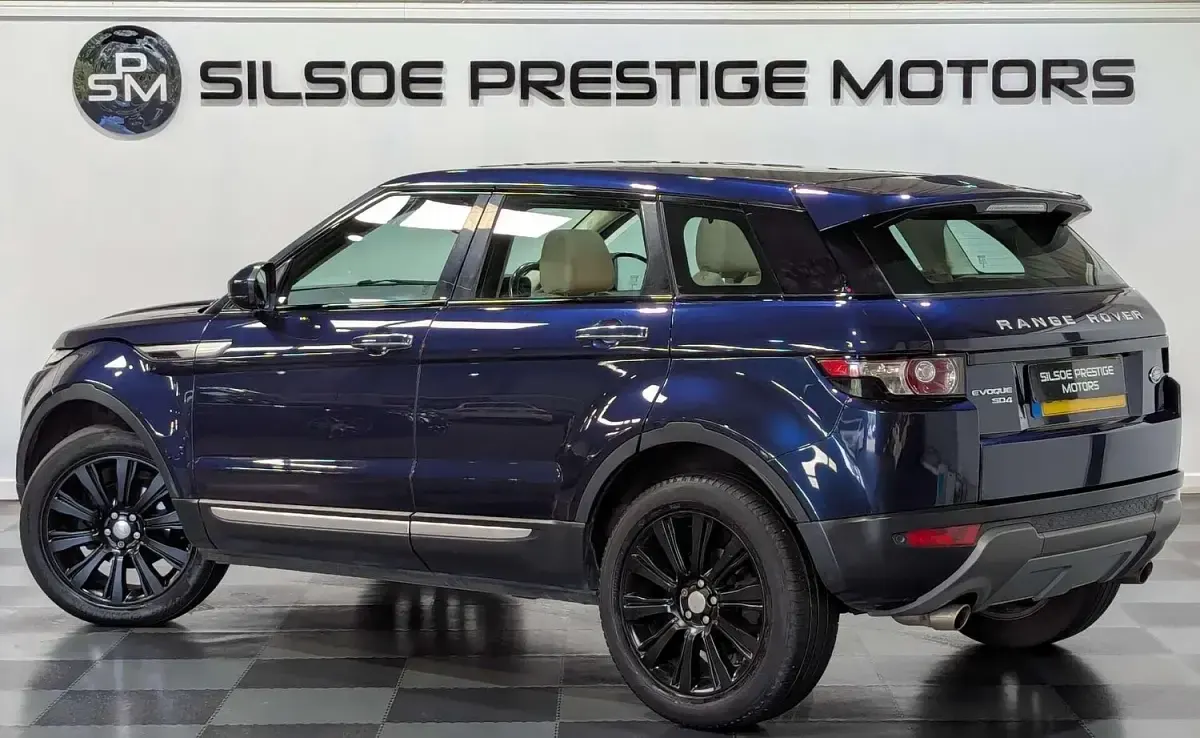 Used Land Rover Range Rover evoque Prestige 2014 Blue SUV