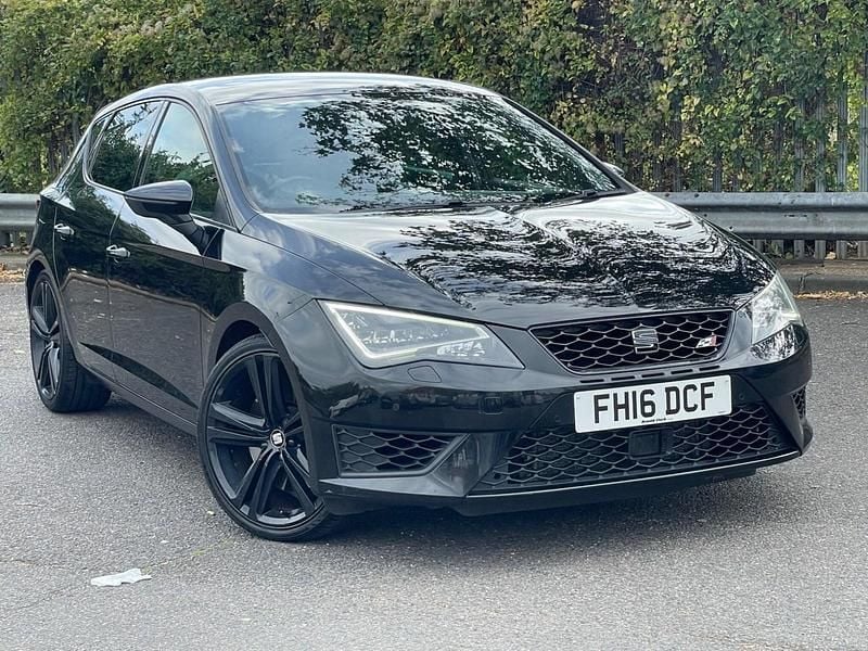 Black Used 2016 Cupra Leon Hatchback | £11,775 (Good price) - Image 1/4