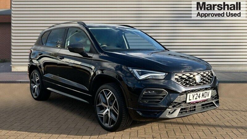 Black Used 2024 Seat Ateca FR Sport SUV | £21,790 (Fair price) - Image 1/4