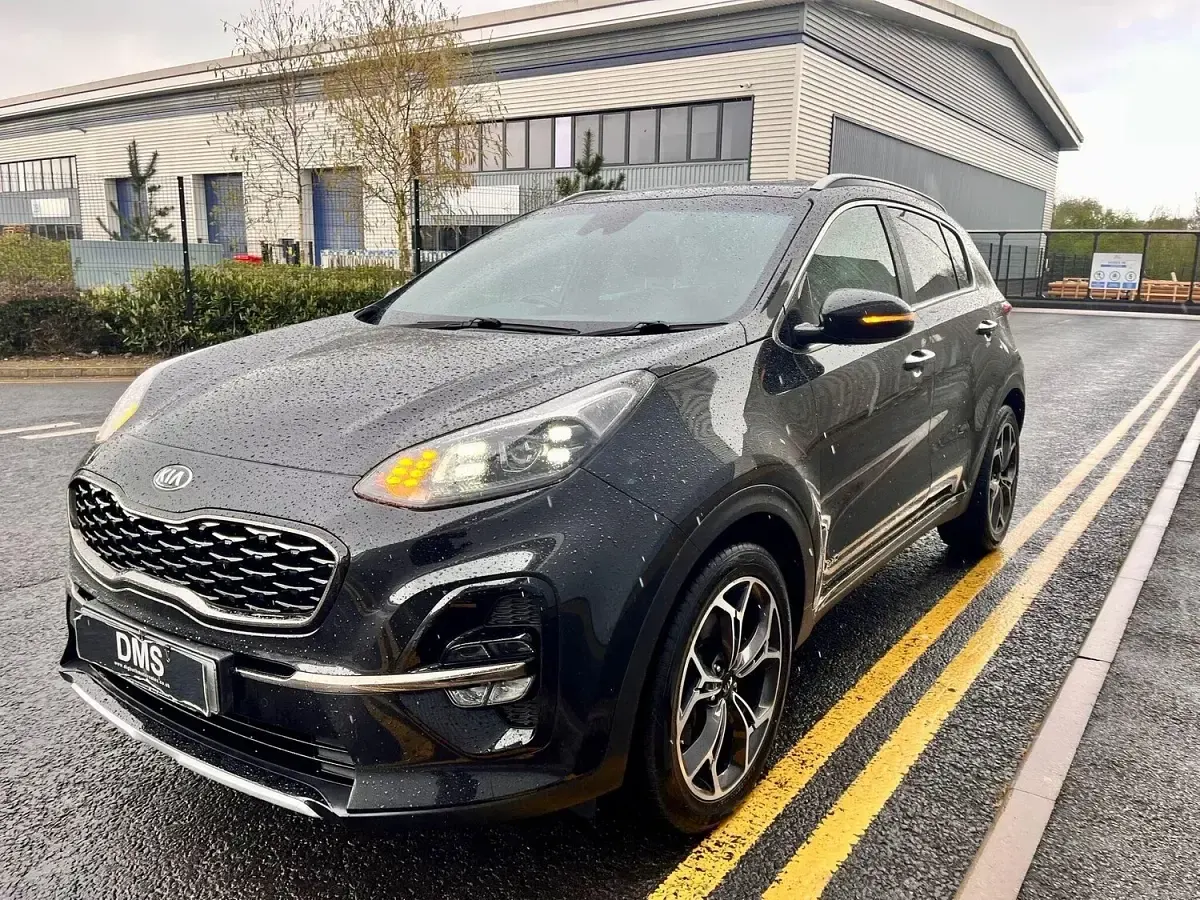 Used Kia Sportage GT-Line 177 HP (130 kW) 2020 Black SUV