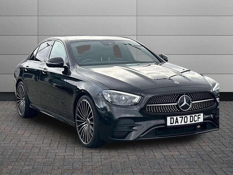 Black Used 2021 Mercedes E220 AMG line Sedan | £32,050 - Image 1/4