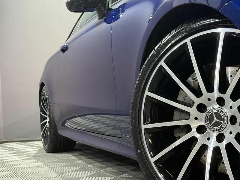 Used Mercedes E220 AMG line 2019 Blue Coupe