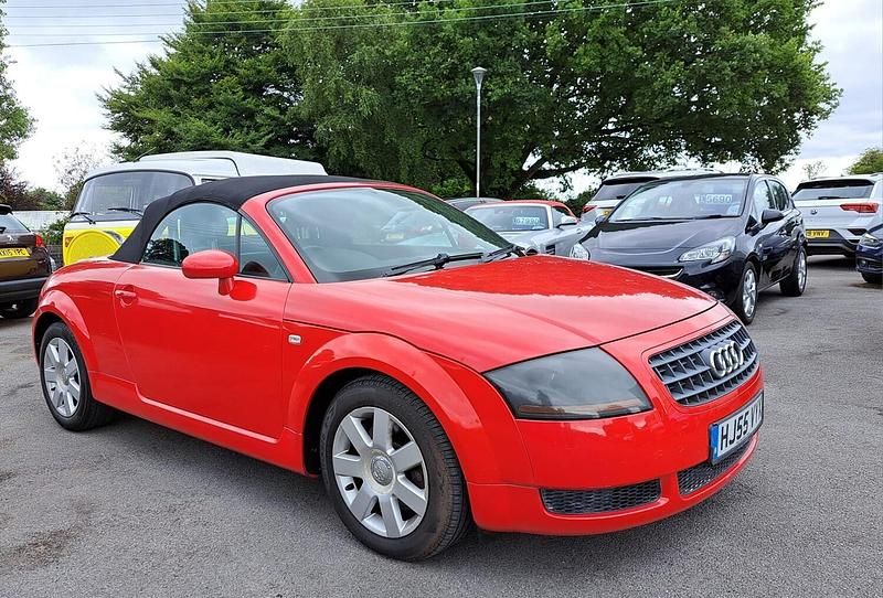 Used Audi TT Roadster 150 HP (110 kW) 2005 Red Cabriolet