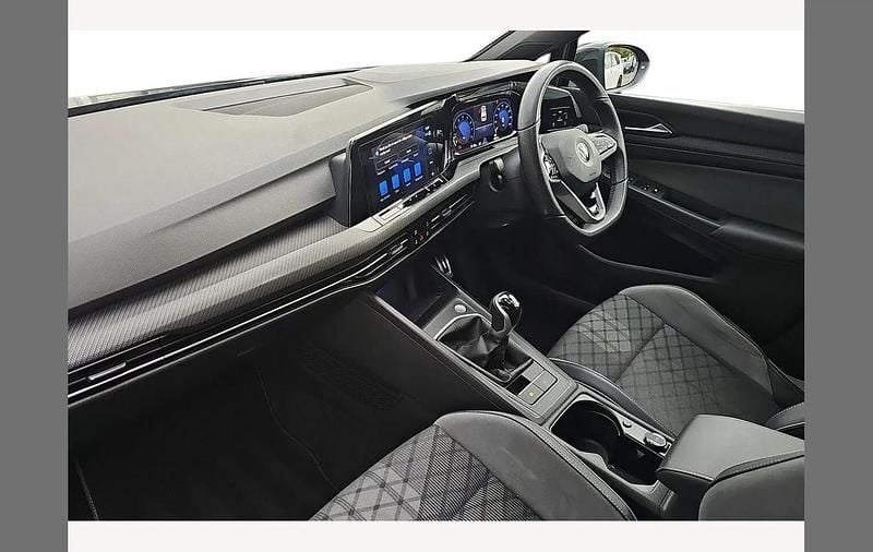 Used VW Golf VIII R-line 150 HP (110 kW) 2022 Black Hatchback