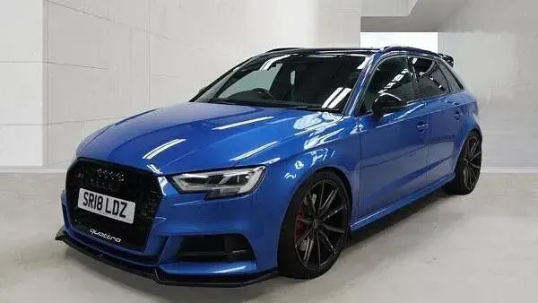 Used Audi S3 Sportback Black Edition 2018 Blue Hatchback