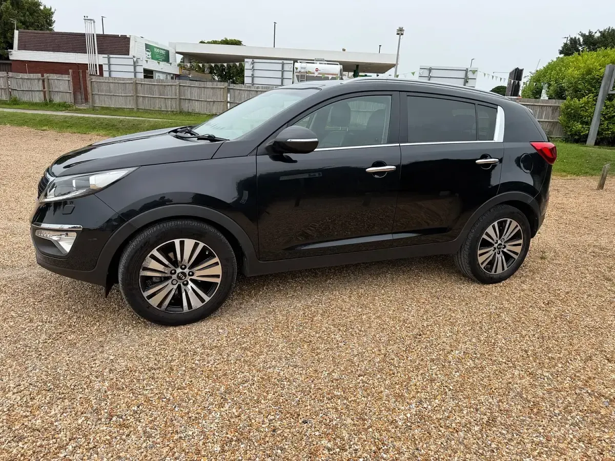 Used Kia Sportage 114 HP (83 kW) 2014 Black SUV