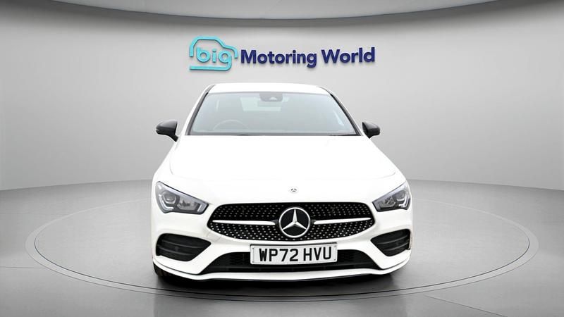 Used Mercedes CLA250e AMG line 259 HP (190 kW) 2022 White Sedan