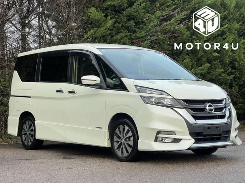 White Used 2018 Nissan Serena MPV | £10,990 (Expensive) - Image 1/3