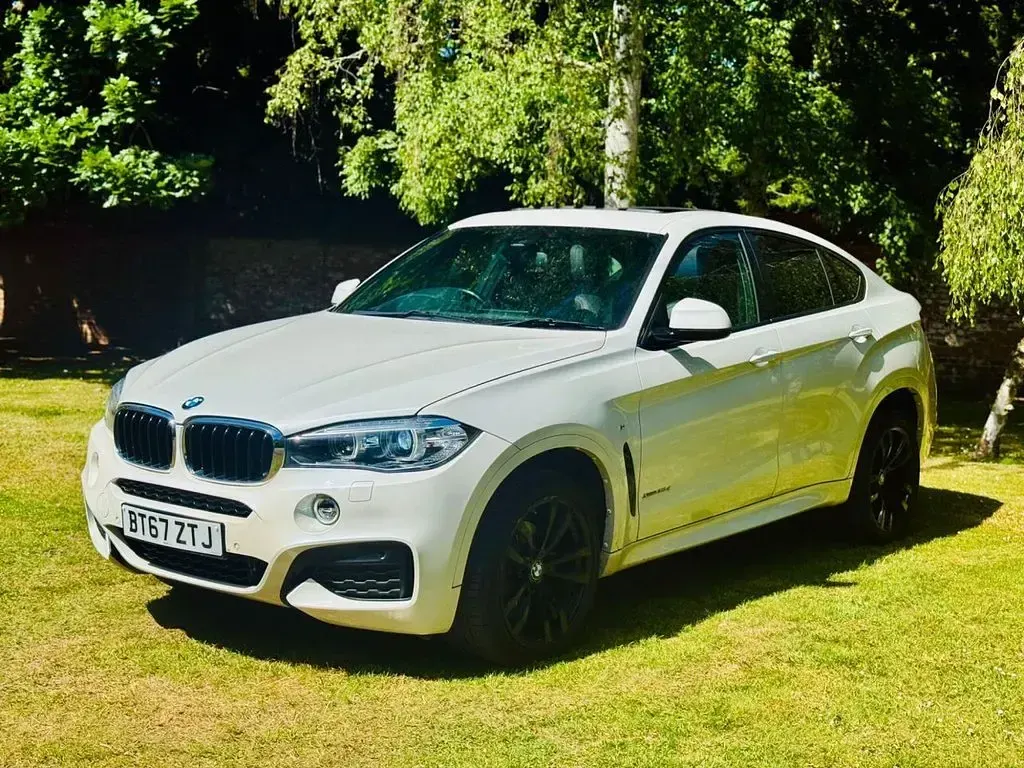 Used BMW X6 M Sport 2017 White SUV