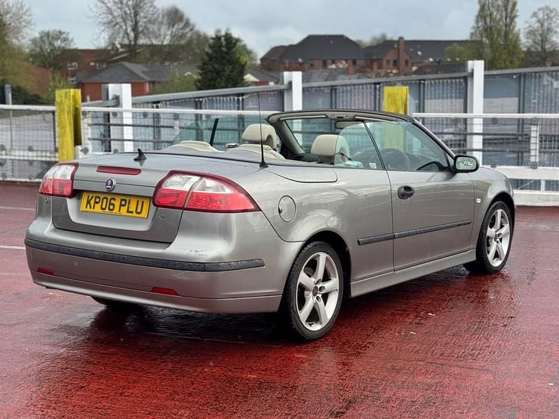 Begagnad Saab 9-3 Cabriolet Vector 2006 Grå Cab