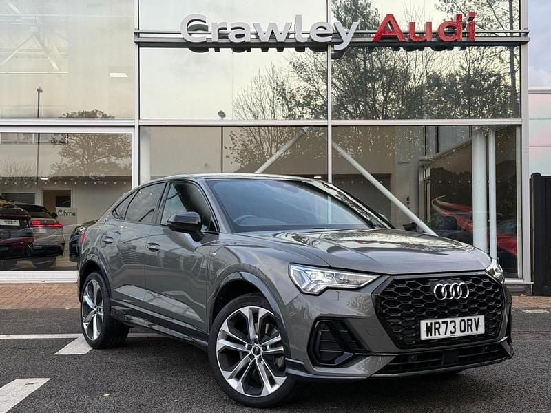 Grey Used 2023 Audi Q3 Sportback Black Edition SUV | £34,990 (Fair price) - Image 1/4