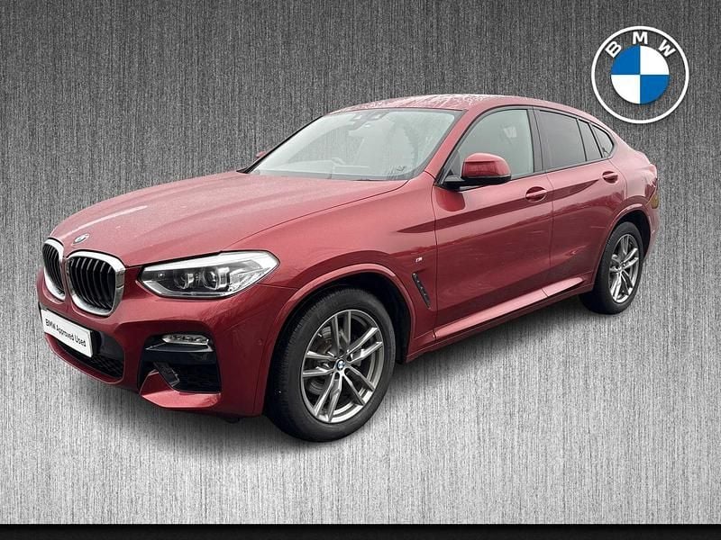 Used BMW X4 M Sport 187 HP (137 kW) 2019 Red SUV