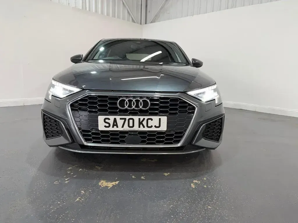 Used Audi A3 Sportback S-Line 150 HP (110 kW) 2020 Grey Hatchback