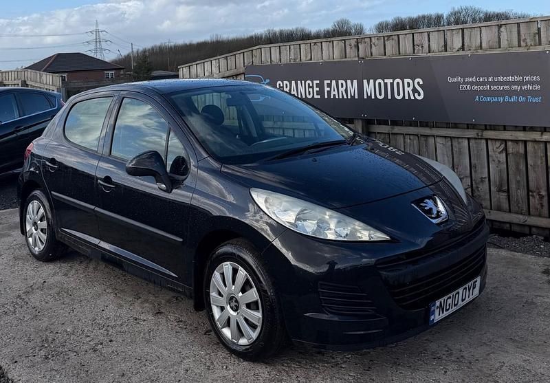 Używany Peugeot 207 S 68 KM (50 kW) 2010 Czarny Hatchback