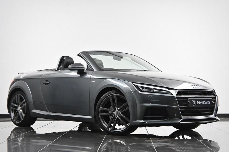 Used Audi TT S-Line 2017 Grey Cabriolet
