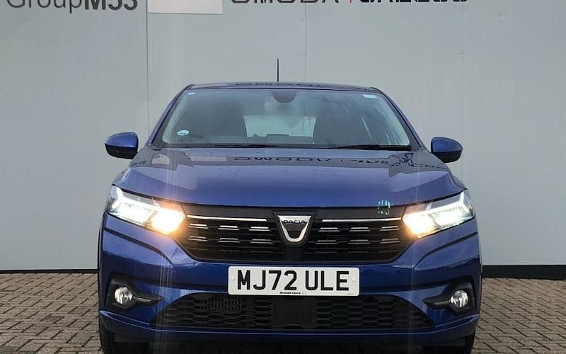 Used Dacia Sandero Comfort 91 HP (66 kW) 2022 Blue Hatchback
