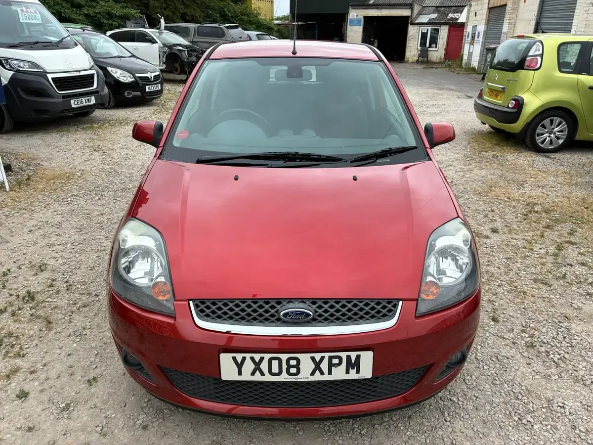 Used Ford Fiesta Zetec 2008 Red Hatchback