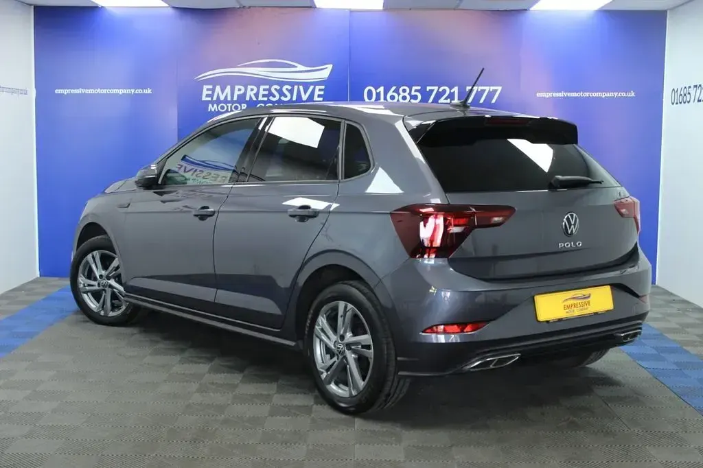 Used VW Polo R-line 95 HP (69 kW) 2022 Grey Hatchback