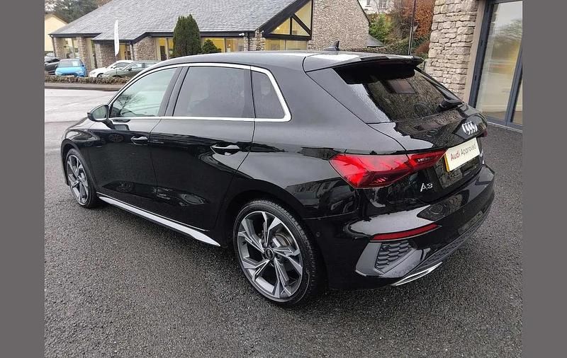 Used Audi A3 S-Line 147 HP (108 kW) 2024 Black Hatchback