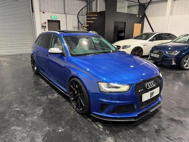 Used Audi RS4 Performance 444 HP (326 kW) 2013 Blue Estate