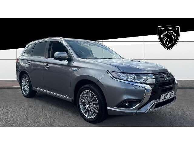 Grey Used 2020 Mitsubishi Outlander P-HEV SUV | £16,288 (Fair price) - Image 1/4