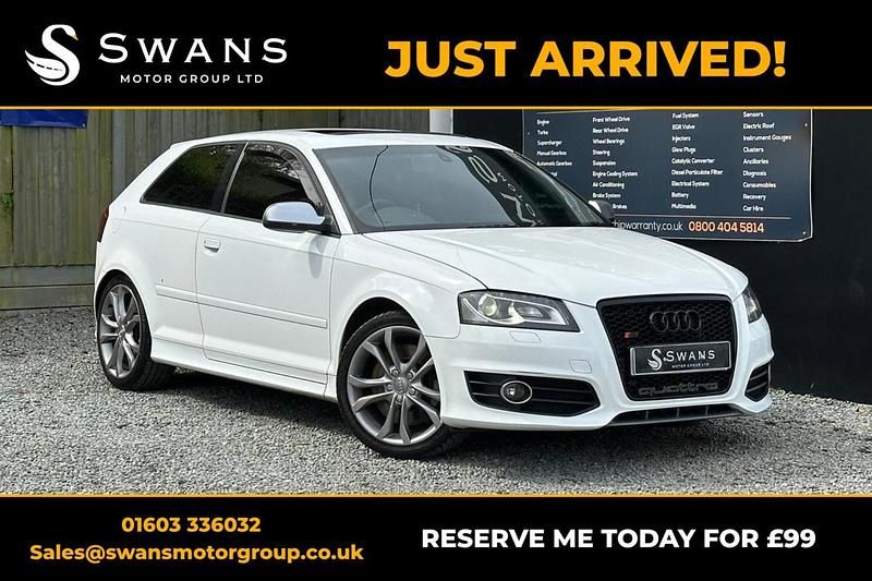 Begagnad Audi S3 Sportback 2011 Vit Halvkombi