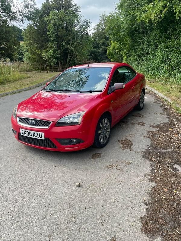 Red Used 2008 Ford Focus Cabriolet Cabriolet | £1,195 (Super price) - Image 1/4