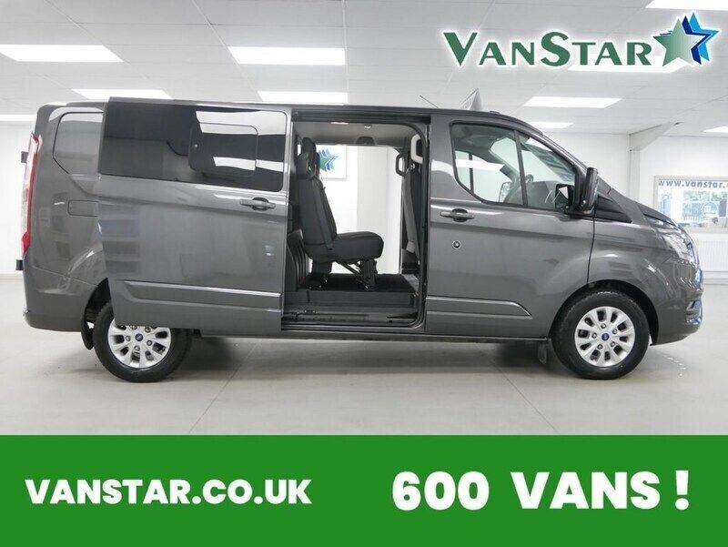 Grey Used 2021 Ford Transit Custom Limited Van | £23,689 (Fair price) - Image 1/4
