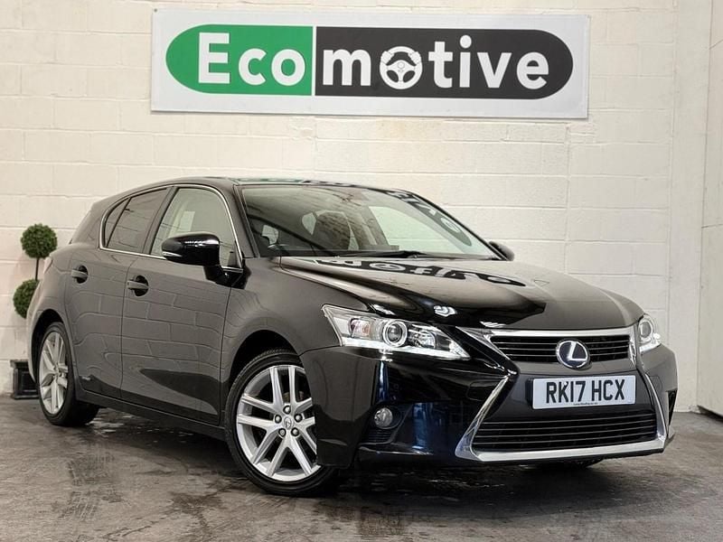 Black Used 2017 Lexus CT200h Hatchback | £9,495 (Good price) - Image 1/4