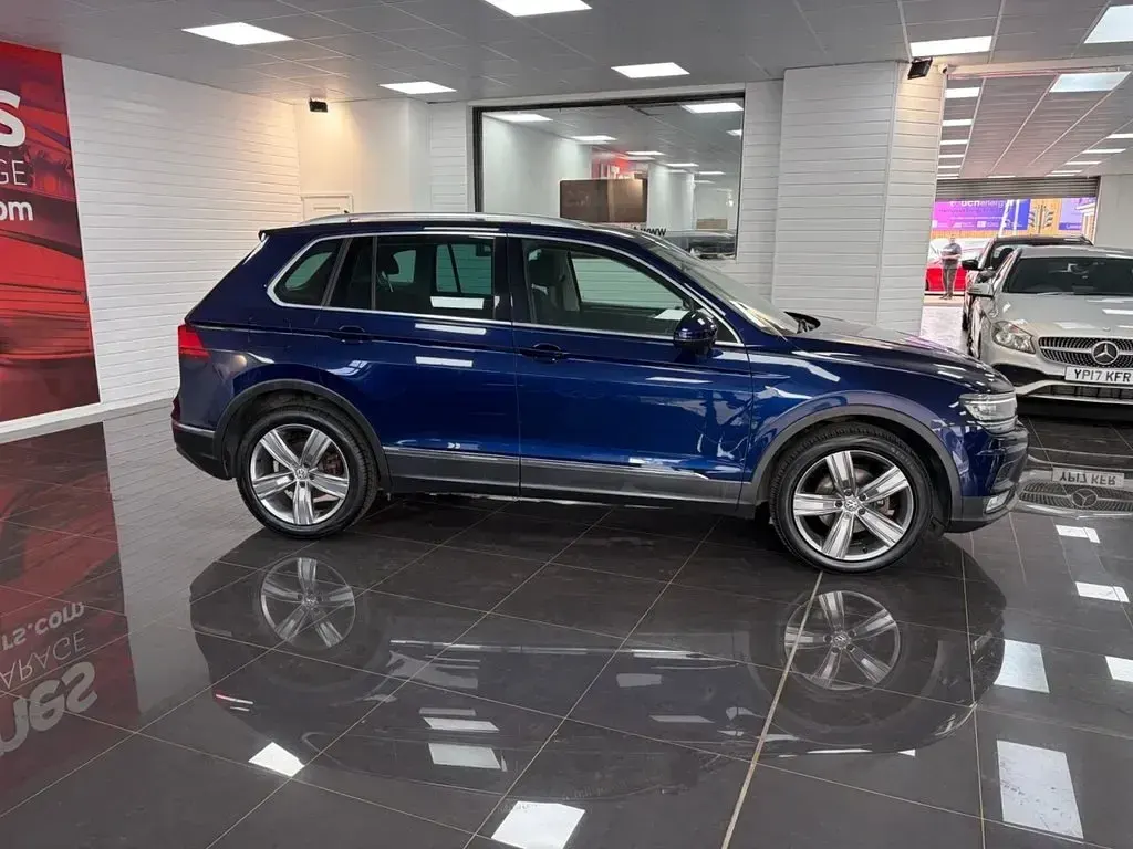 Used VW Tiguan SEL 150 HP (110 kW) 2017 Blue SUV