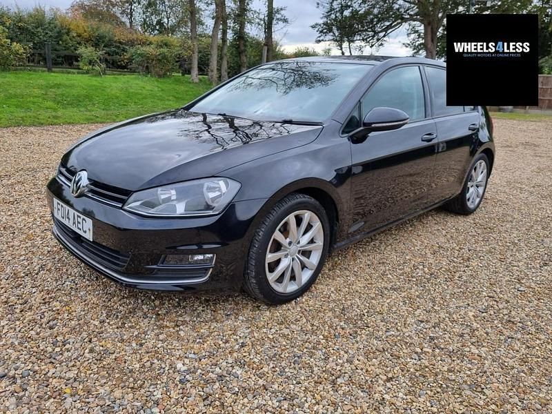 Used VW Golf VII GT 2014 Black Hatchback