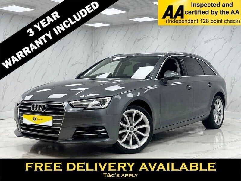 Grey Used 2018 Audi A4 Sport Estate | £16,695 (Fair price) - Image 1/2