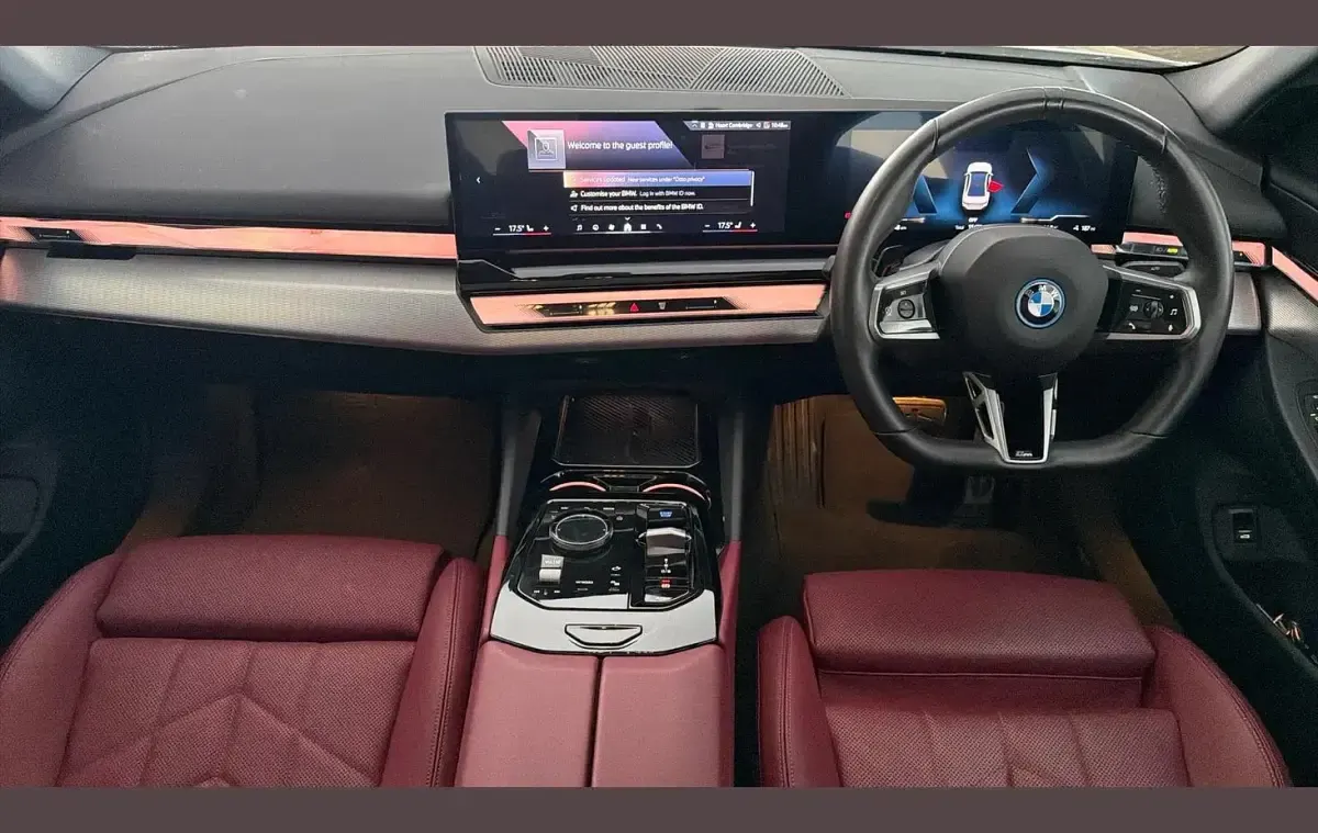 Used BMW i5 M Sport 250 kW (340 HP) 2024 White Sedan