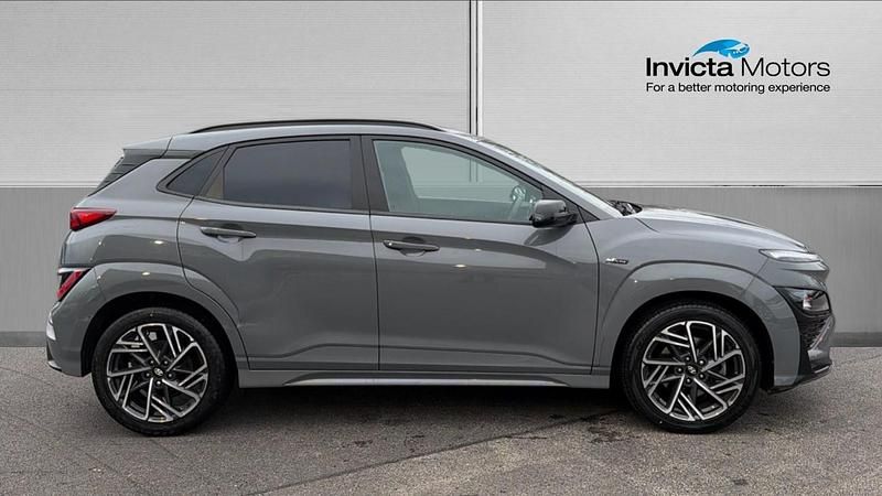Used Hyundai Kona N Line 120 HP (88 kW) 2023 Galactic grey SUV