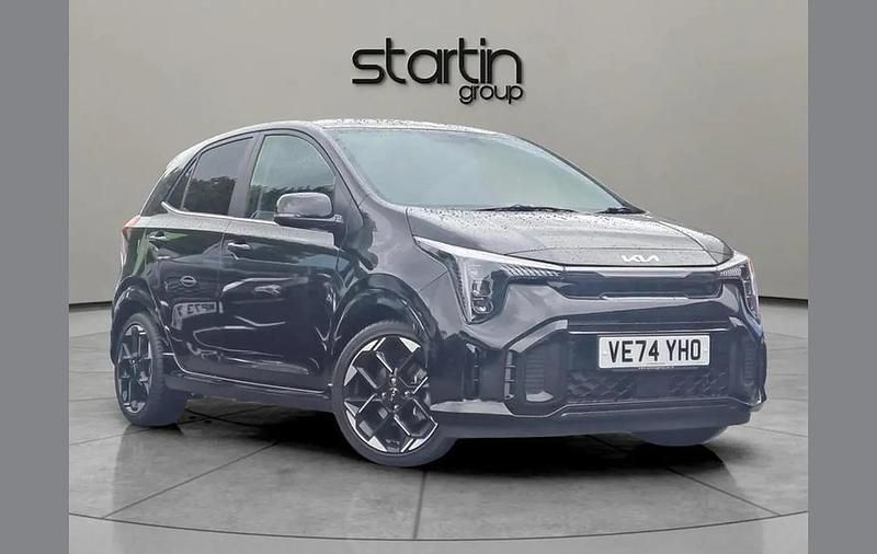 Black Used 2025 Kia Picanto GT-Line S Hatchback | £17,650 (Good price) - Image 1/4