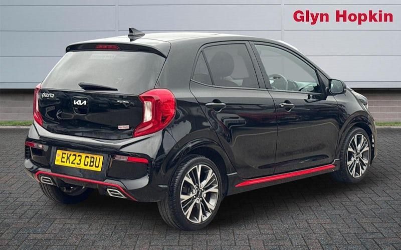 Used Kia Picanto GT-Line 67 HP (49 kW) 2023 Black Hatchback