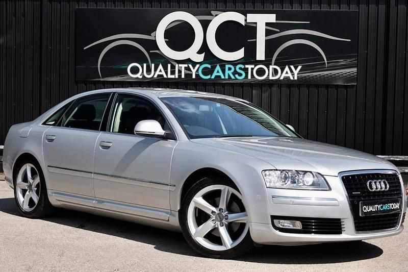Silver Used 2009 Audi A8 Sport Sedan | £8,995 - Image 1/1
