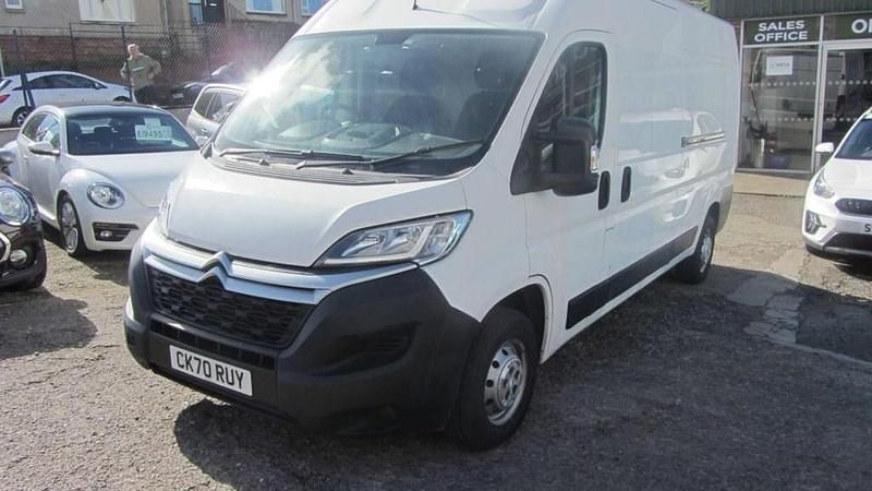 Used Citroën Relay 140 HP (102 kW) 2020 White Van