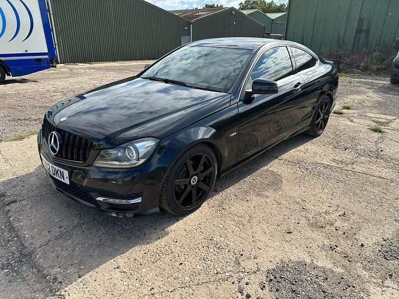 Used Mercedes C250 AMG 2012 Black Coupe