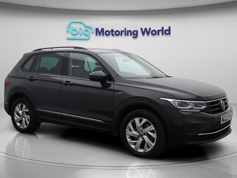 Grey Used 2022 VW Tiguan S SUV | £20,200 (Super price) - Image 1/4