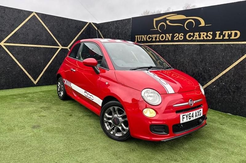 Used Fiat 500 S 69 HP (50 kW) 2014 Red Hatchback