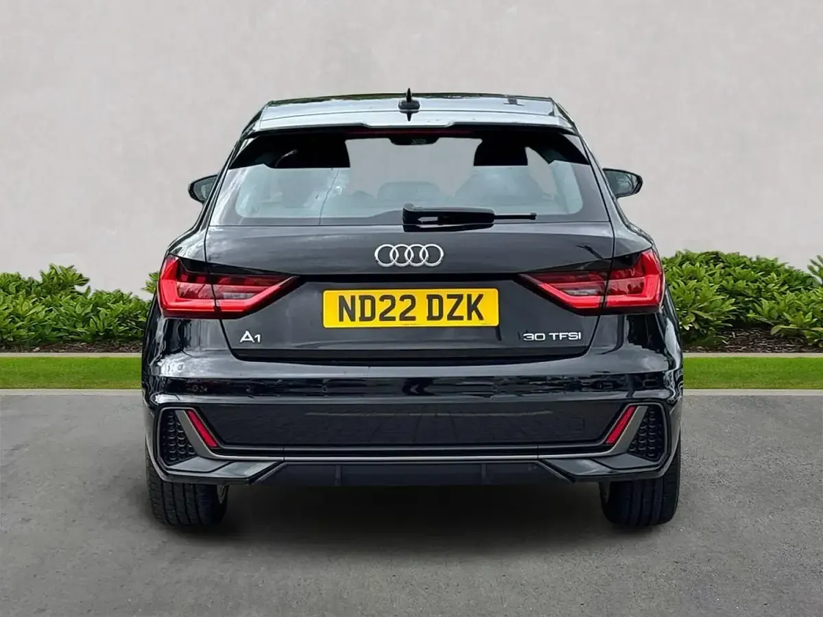 Used Audi A1 Sportback S-Line 110 HP (80 kW) 2022 Black Hatchback