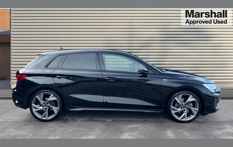 Used Audi A3 Black Edition 147 HP (108 kW) 2025 Black Hatchback