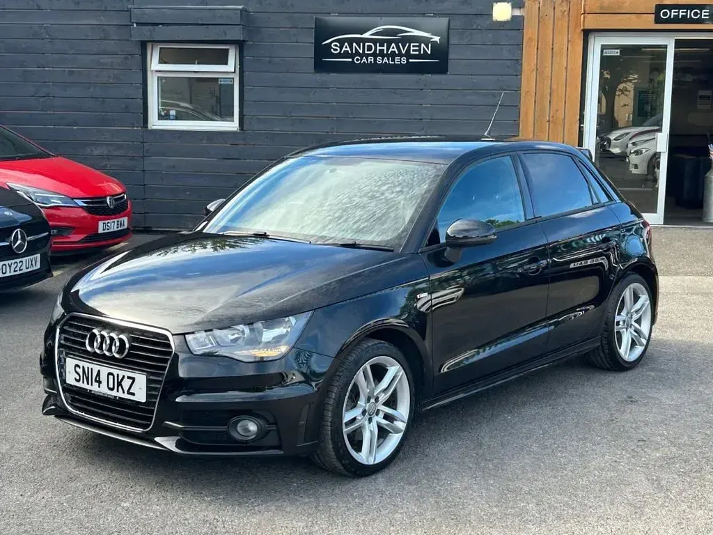 Used Audi A1 Sportback S-Line 140 HP (102 kW) 2014 Black Hatchback