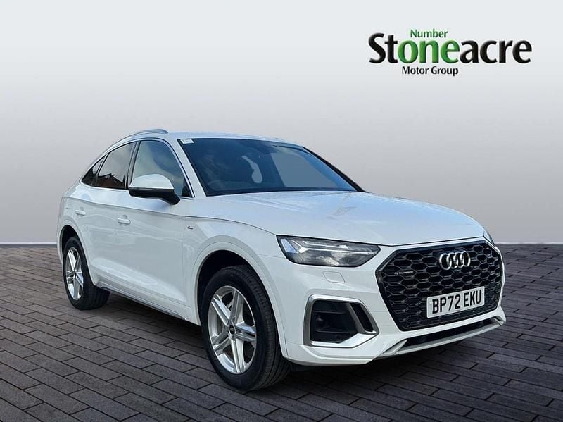 Used Audi Q5 Sportback S-Line 2022 White SUV