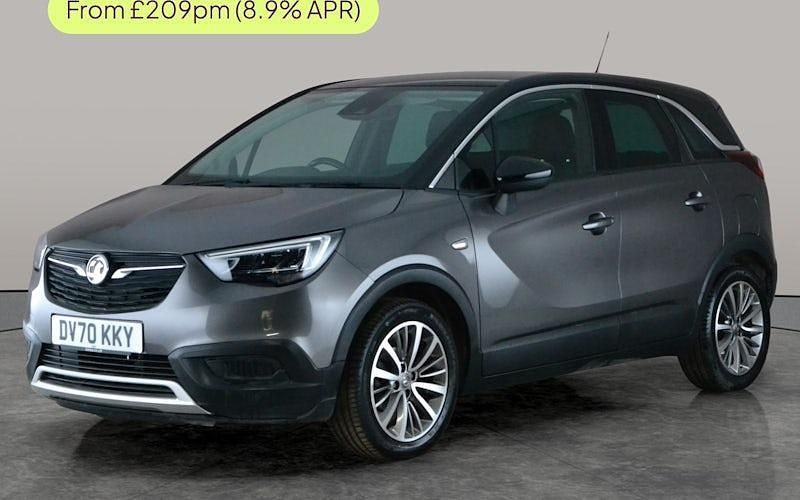 Used Vauxhall Crossland X SRi 83 HP (61 kW) 2020 Grey SUV