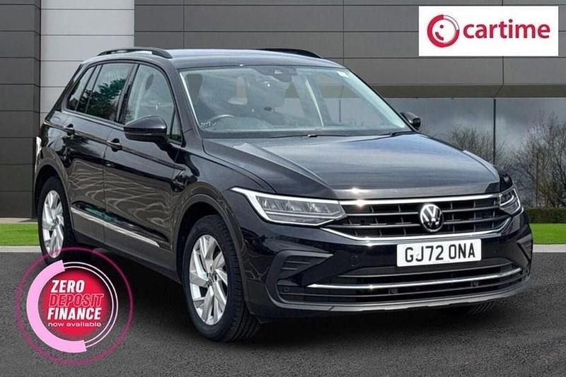 Black Used 2022 VW Tiguan Life SUV | £17,666 (Fair price) - Image 1/1