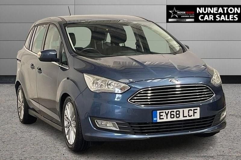 Blue Used 2018 Ford Grand C-Max Titanium MPV | £10,750 (Fair price) - Image 1/1